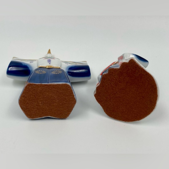 Japanese Porcelain Hina Doll Prince & Princess / Emperor & Empress Girl's Day - Picture 6 of 7